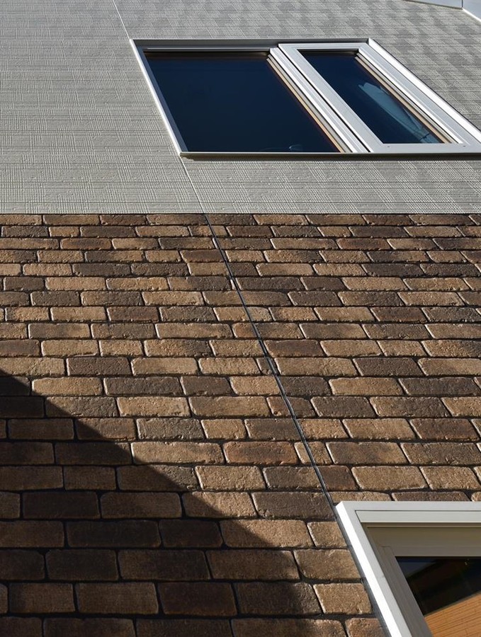 Ceraclad ceramic coated panels Chateau Brick